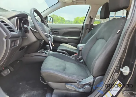 2015 Mitsubishi Outlander Sport Es from USA, damaged, VIN 4A4AP3AU7FE007230